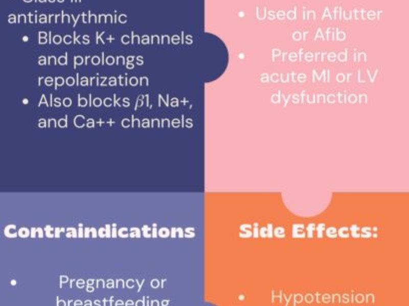 Medications in Supraventricular Tachycardia Part 4: Amiodarone by Meg Chamberlain