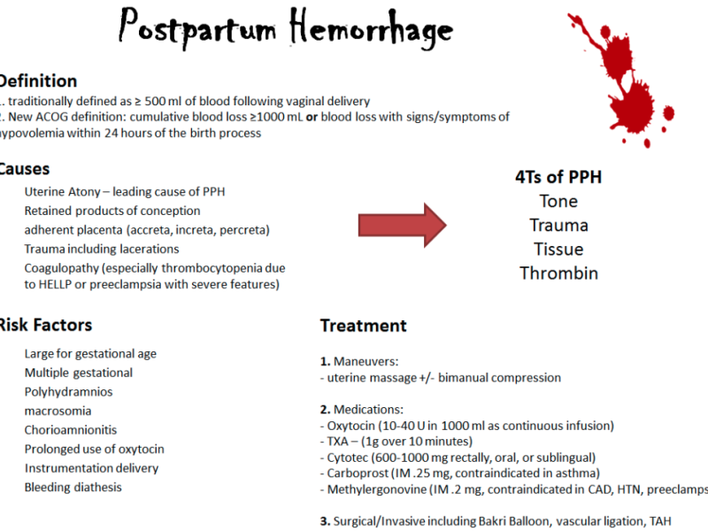 From the Archives: Postpartum Hemorrhage with Dr. Oskutis
